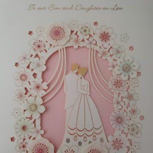 To Our Son and Daughter-in-Law NIQUEA.D Wedding card